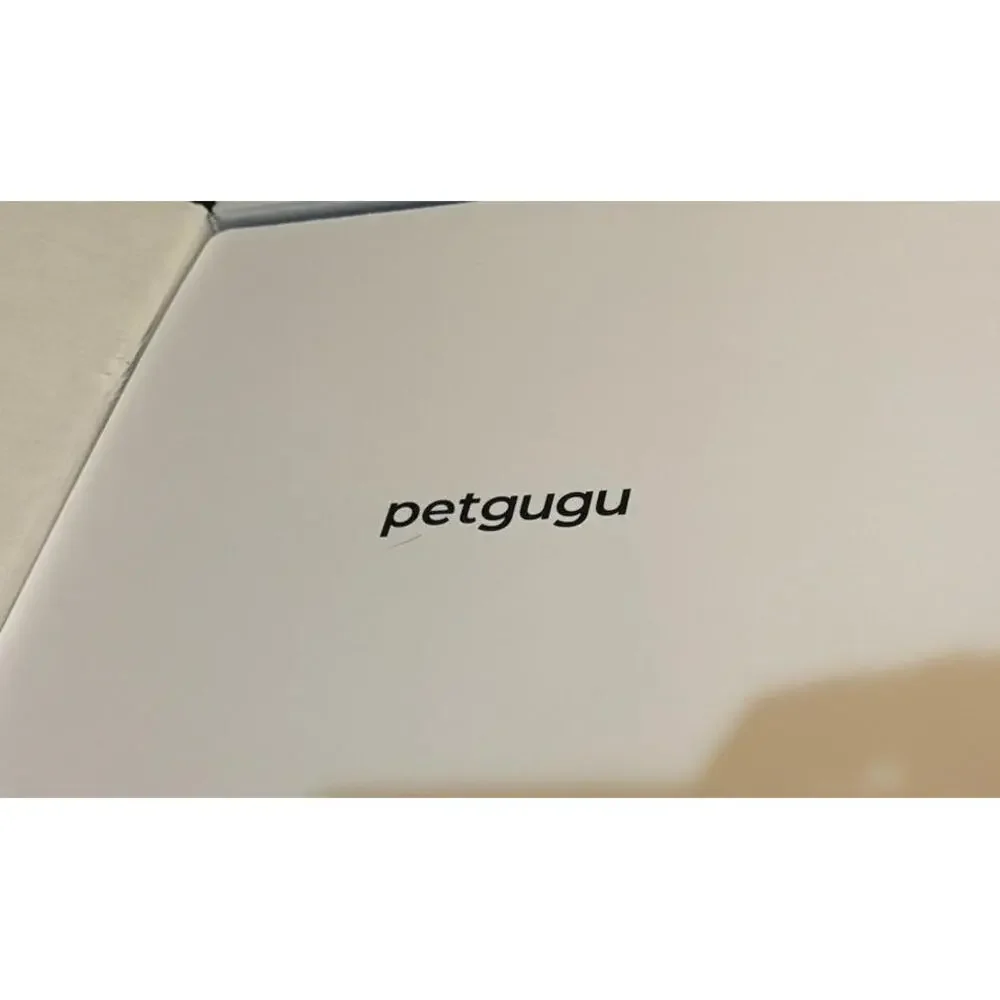PETGUGU Wireless Water Fountain for Cat/Dog 2L Capacity, White